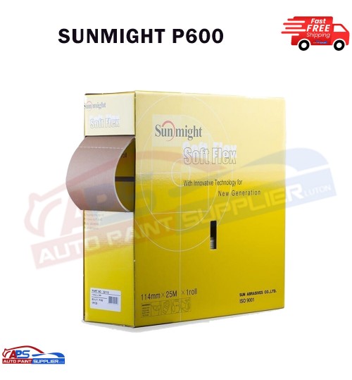 Sunmight P600 SoftFlex Foam Backed Soft Sanding Pads/ Garage, Wood