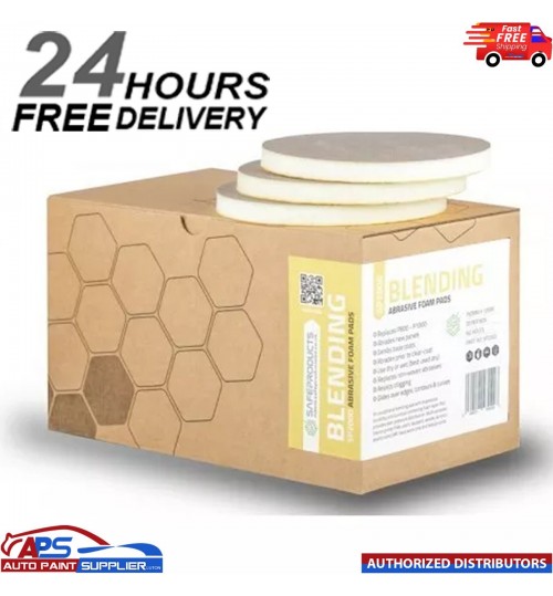 Safeproducts Abrasive Foam Blending Pads Discs SP2000 150mm x 12mm 20/box