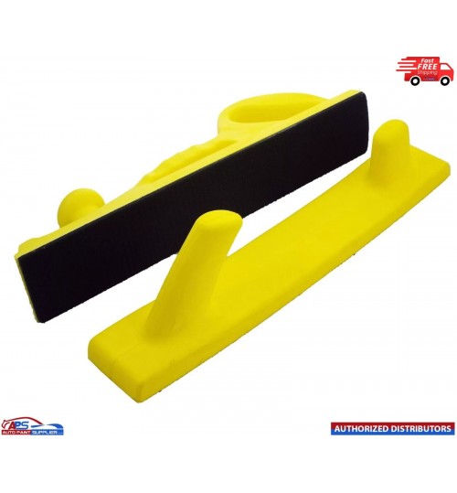 Long Flexible/Rigid Set Sanding Blocks 70X400 Hook&Loop 70 x 400mm Hand Sanders