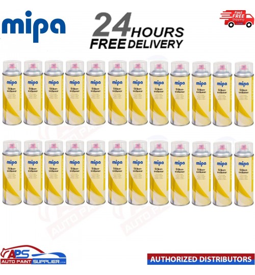 24x MIPA silicone remover & Degreaser spray spray can cleaner - 400ml