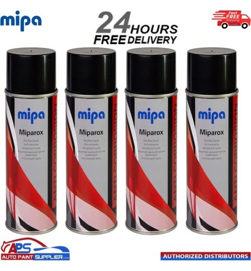 4x MIPA MIPAROX 400ml Aerosol ANTI RUST SPRAY - FAST DELIVERY