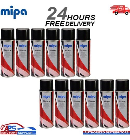 12x MIPA MIPAROX 400ml Aerosol ANTI RUST SPRAY - FAST DELIVERY