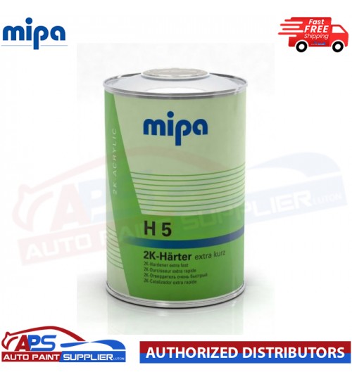 MIPA H5 2k HARTER EXTRA FAST HARDENER 2K ACRYLIC Activator Car Paint 1 LTR
