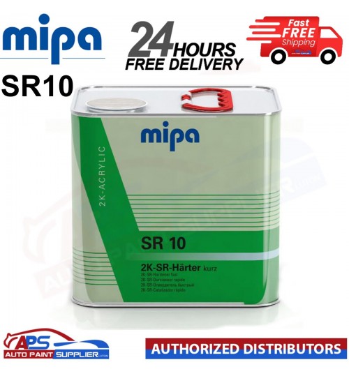 MIPA 2K-ACRYLIC SR10 2K-SR 10 HARTER Fast Hardener 2.5 LITRE - FAST DELIVERY