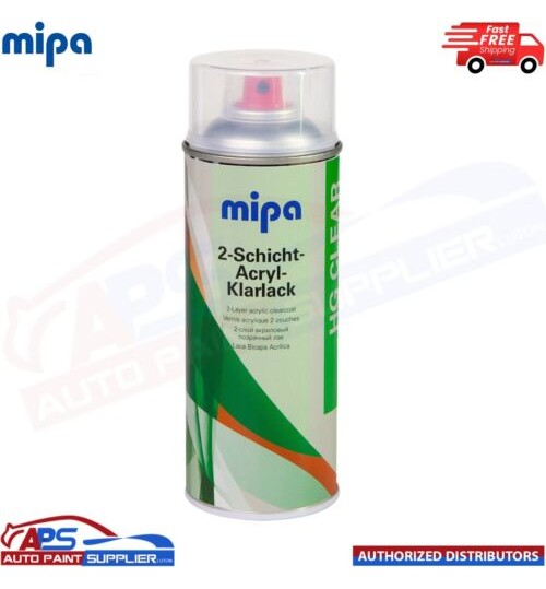 MIPA 2 Schicht Acryl Klarlack Aerosol – 400ML