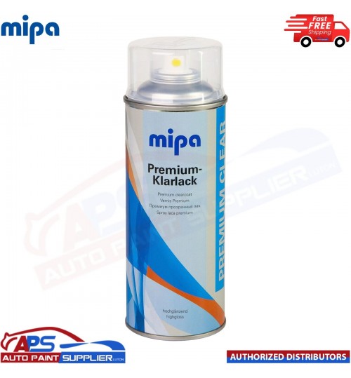 Mipa Premium Clearcoat Spray Aerosol - (400ML)