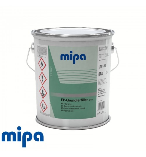 MIPA EP-Grundierfiller Epoxy Primer 2k 5 Litre RAL 7032 - Anti Corrosive Grey