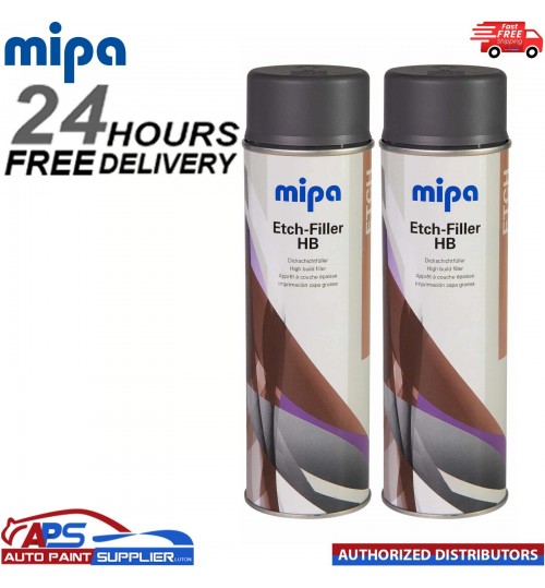 2z MIPA Etch-Filler HB Dark Grey Aerosol Spray – 500ML