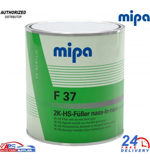 Mipa HS F37 Dark Grey 2K Filler 3L – High Build Auto Primer