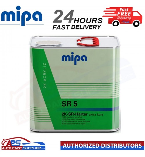 MIPA 2K-ACRYLIC SR5 2K-SR 5 HARTER Rapid Hardener-FAST DELIVERY