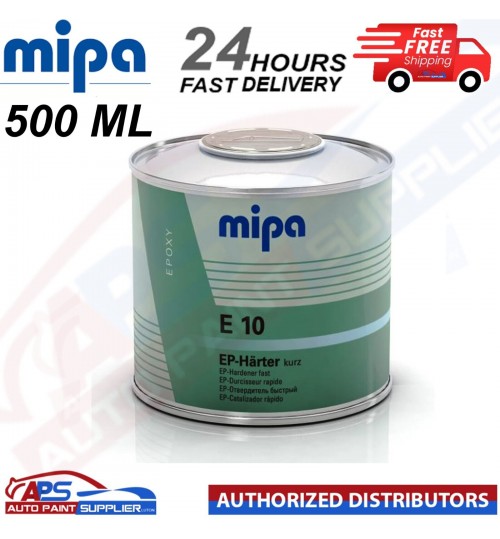 MIPA E10 FAST EP EPOXY HARDENER 500ML - FOR EP GRUNDIERFILLER - FAST DELIVERY