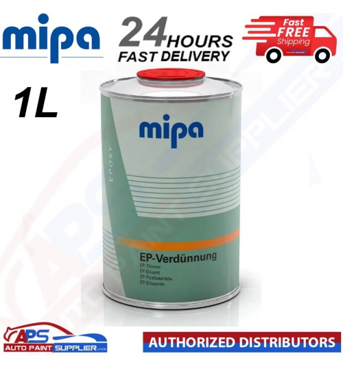 MIPA EP GRUNDIERFILLER EPOXY THINNER REDUCER 1LTR - FAST DELIVERY
