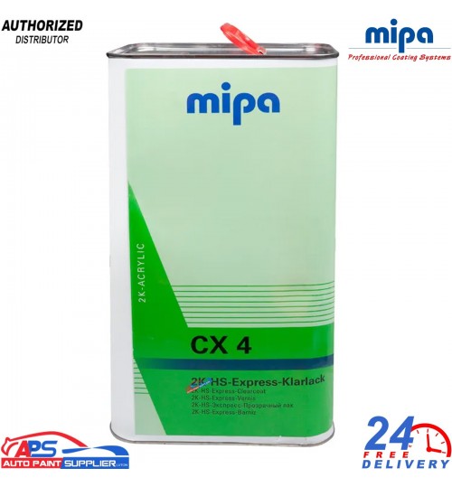MIPA CX4 2K HS Express Clearcoat 5L – High Gloss Acrylic Lacquer