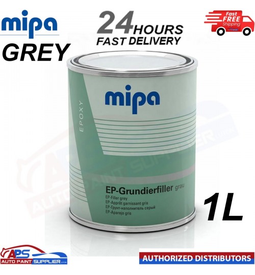 MIPA EP-Grundierfiller EPOXY PRIMER 2k 1LTR GREY- ANTI CORROSIVE - FAST DELIVERY