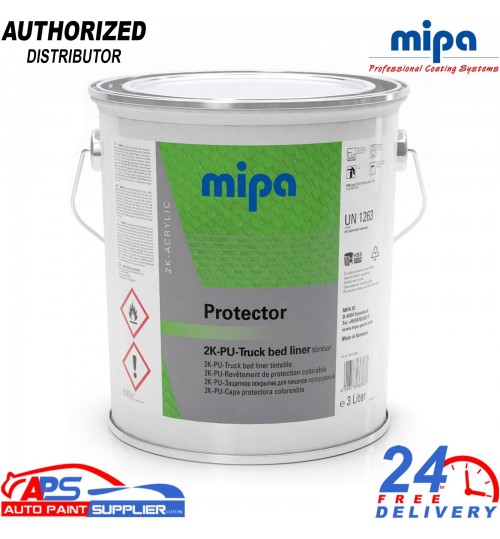 MIPA Protector Tintable 2K PU Protective Coating 3L Truck Bed Liner