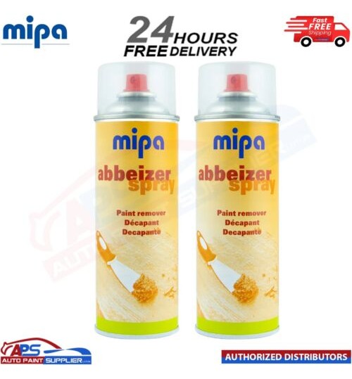 2x MIPA Abbeizer-Spray Paint Remover Decapant Decapante - 400ml