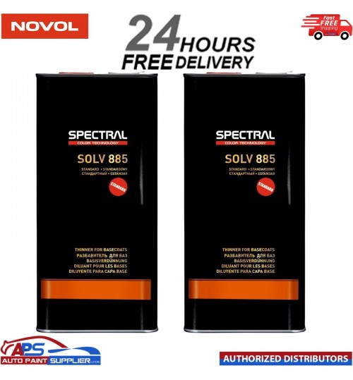 2 x Novol SPECTRAL SOLV 855 STANDARD 5L Acrylic Thinner