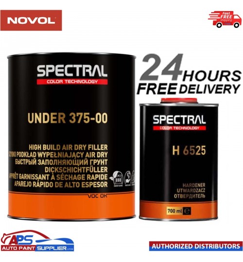 NOVOL SPECTRAL UNDER 375-00 P3 GREY 3.5LT KIT - AIR DRY HIGH BUILD PRIMER