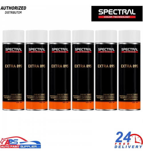 NOVOL Spectral 895 Fade Out Aerosol – 6x 500ml for Car Paint