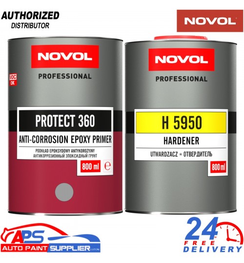 Novol Protect 360 1.6L 2K Epoxy Primer Kit – Rust Protection System