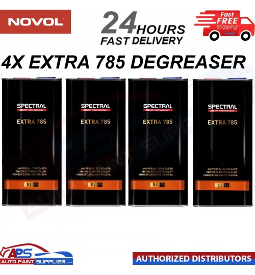 4 X NOVOL SPECTRAL EXTRA 785 UNIVERSAL DEGREASERS PANEL WIPE - FAST DELIVERY