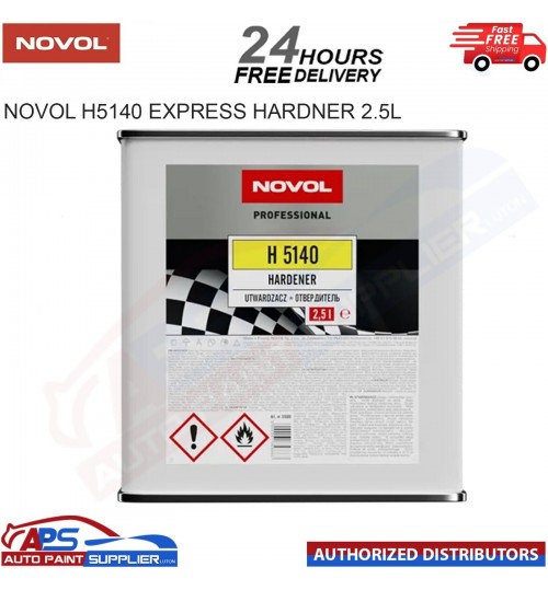 NOVOL PROFESSIONAL H5140 EXPRESS 2K HARDENER 2.5L - FOR 540 EXPRESS CLEARCOAT