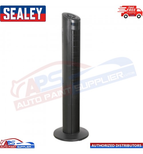 STF42 Sealey Oscillating Tower Fan 3-Speed 42in 230v