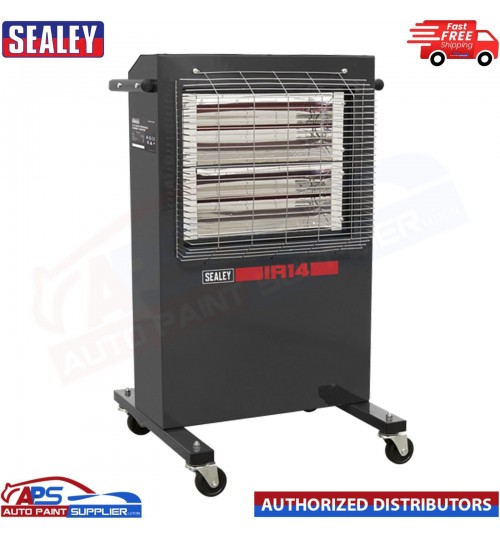 Sealey Infrared IR14 Cabinet Heater 1.4/2.8kW 230V