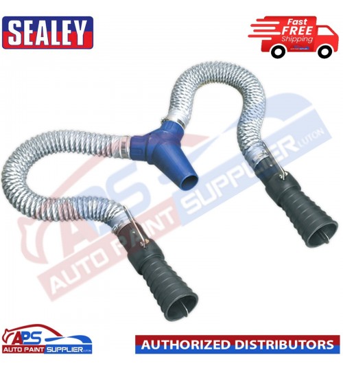 Sealey Exhaust Adaptor for Twin Pipes EFS07DE