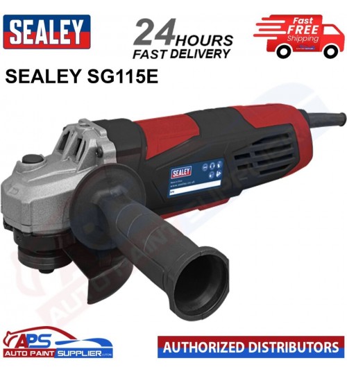 Sealey SG115E Ø115mm Angle Grinder 750W WITH - FAST Delivery
