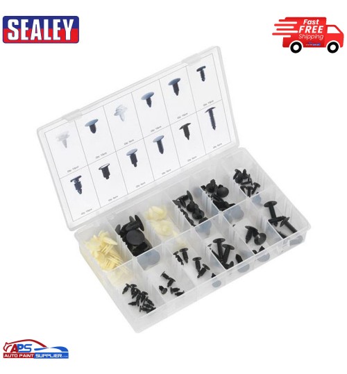 Sealey BTC21-90 piece trim clip assortment for GM and Vauxhall vehicles