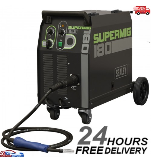Sealey SUPERMIG180 Professional MIG Welder 180Amp 230V with Binzel Euro Torch