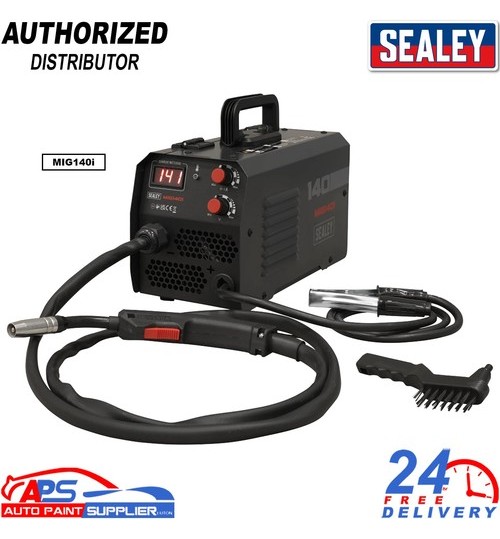 Sealey MIG140i 140A MIG Gasless Flux Core Inverter Welding Machine