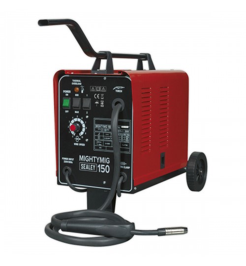 Professional Gas/No-Gas MIG Welder 150Amp 230V