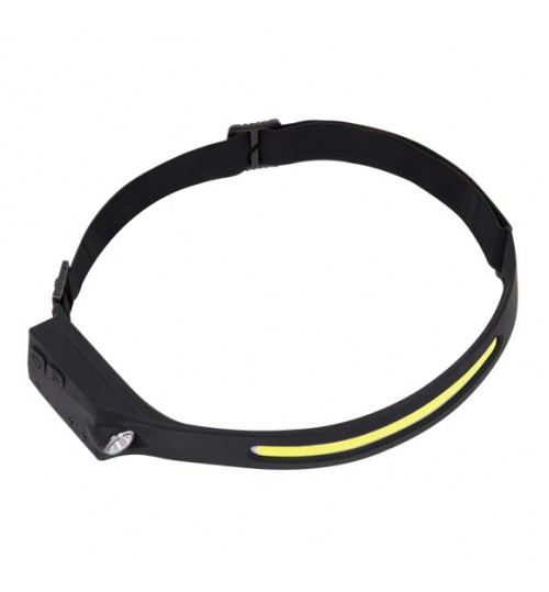 Sealey 5W COB & 3W LED Bulb Lithium Head Torch with Auto-Wave-Sensor, HT104R
