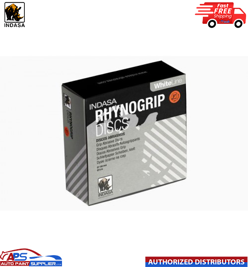 INDASA RHYNOGRIP 15H DISCS P80-P500 (BOXOF 50)