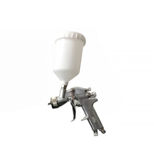Duren 521805 Gravity Feed Paint Spray Gun 1.3mm Set-up FREE Air Regulator Gauge 